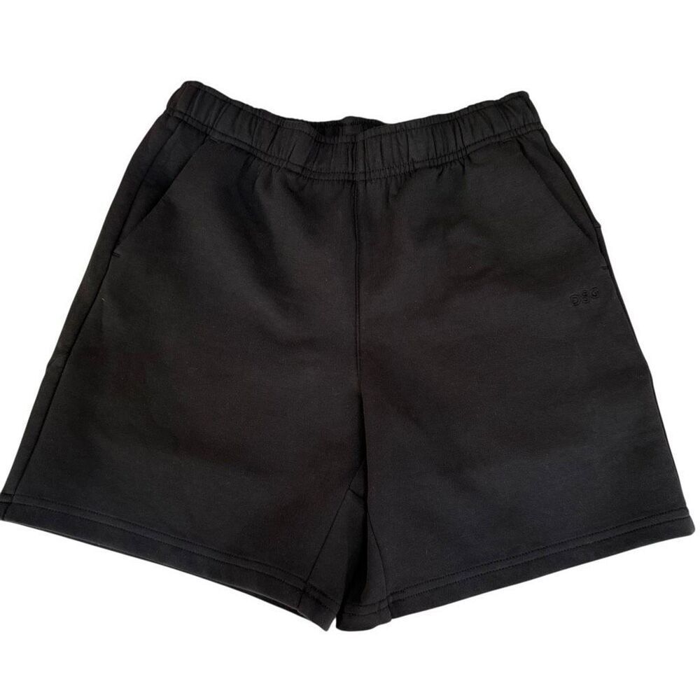 DSG Boys Solid Fleece Shorts Youth Size M 10-12 Black cotton blend NWT